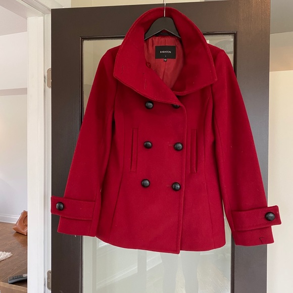 Aritzia Babaton wool pea coat - Picture 5 of 6